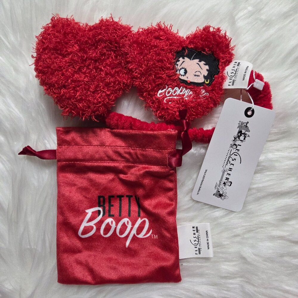 Betty Boop Sleep Mask w/ Pouch